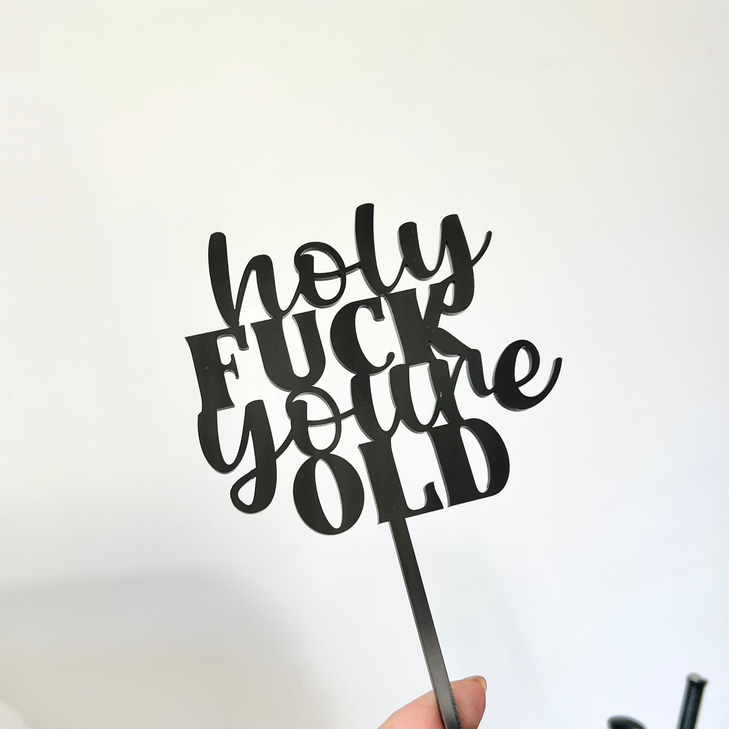 Holy F*#K you're old topper