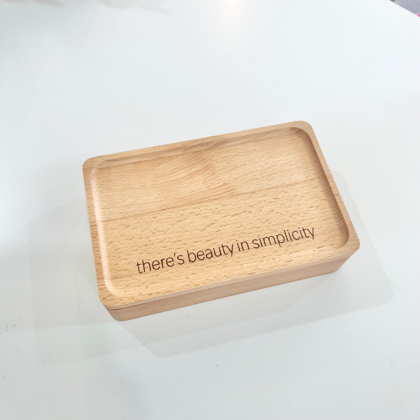 Beauty in simplicity Jewellery Keepsake Box