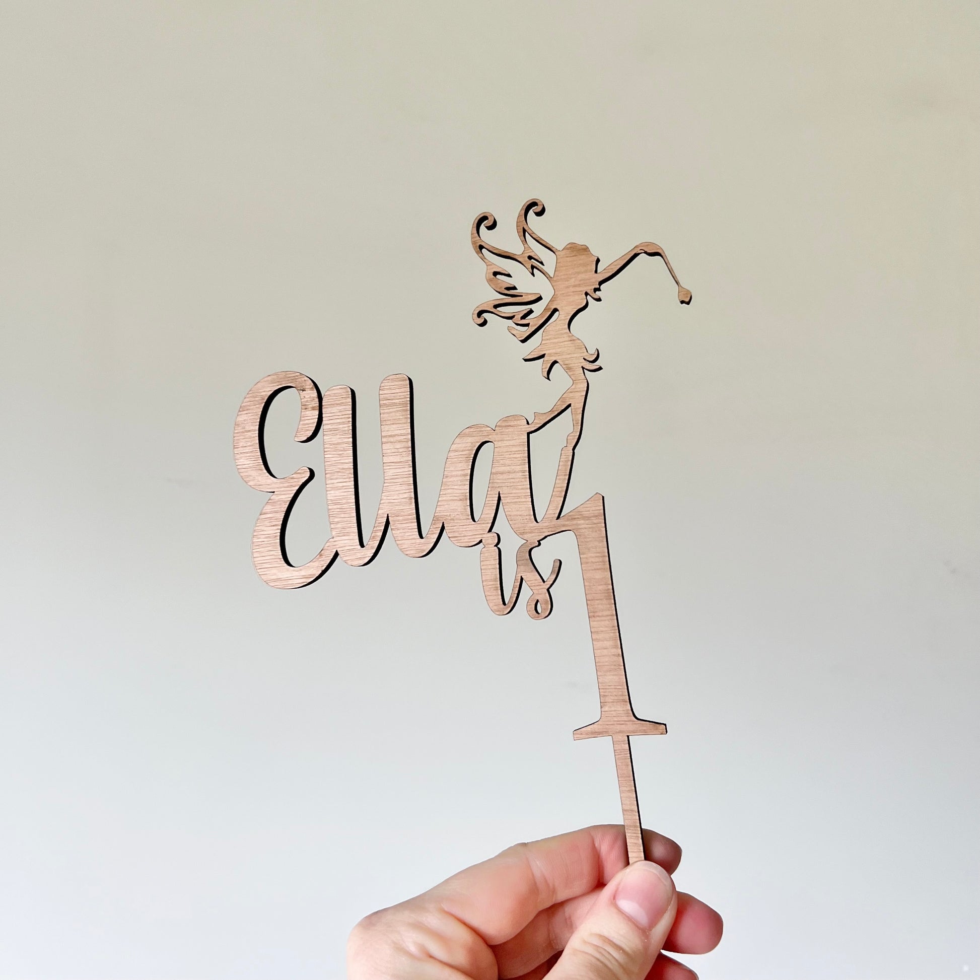 Fairy birthday topper - Hello Sunday Ltd