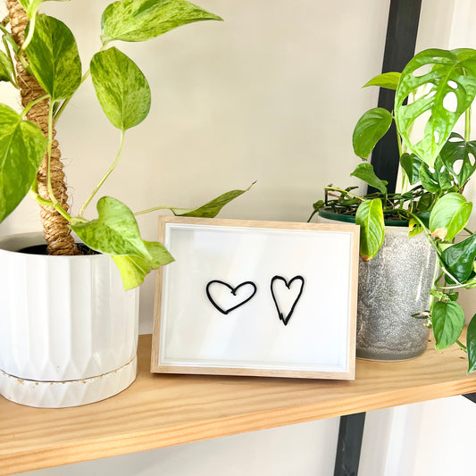 Hand-Drawn Heart in Frame