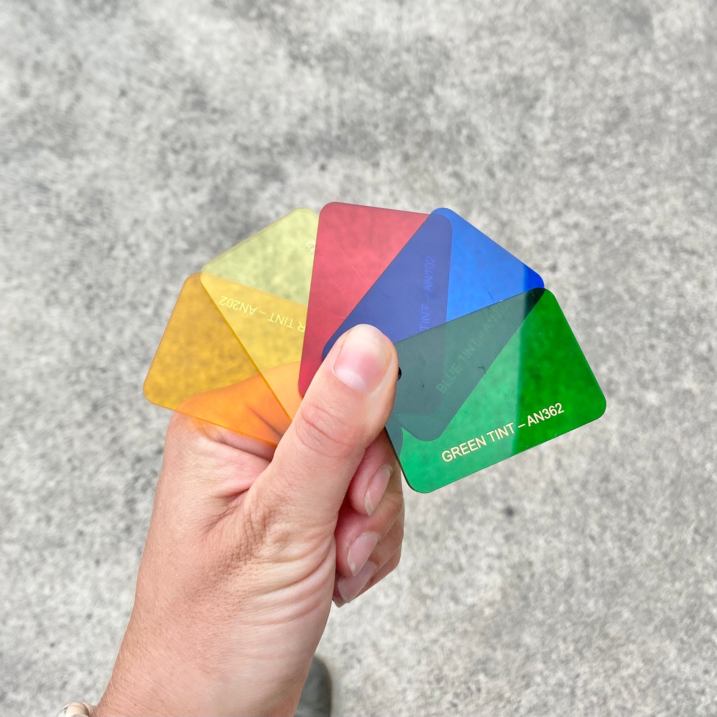 Acrylic colours