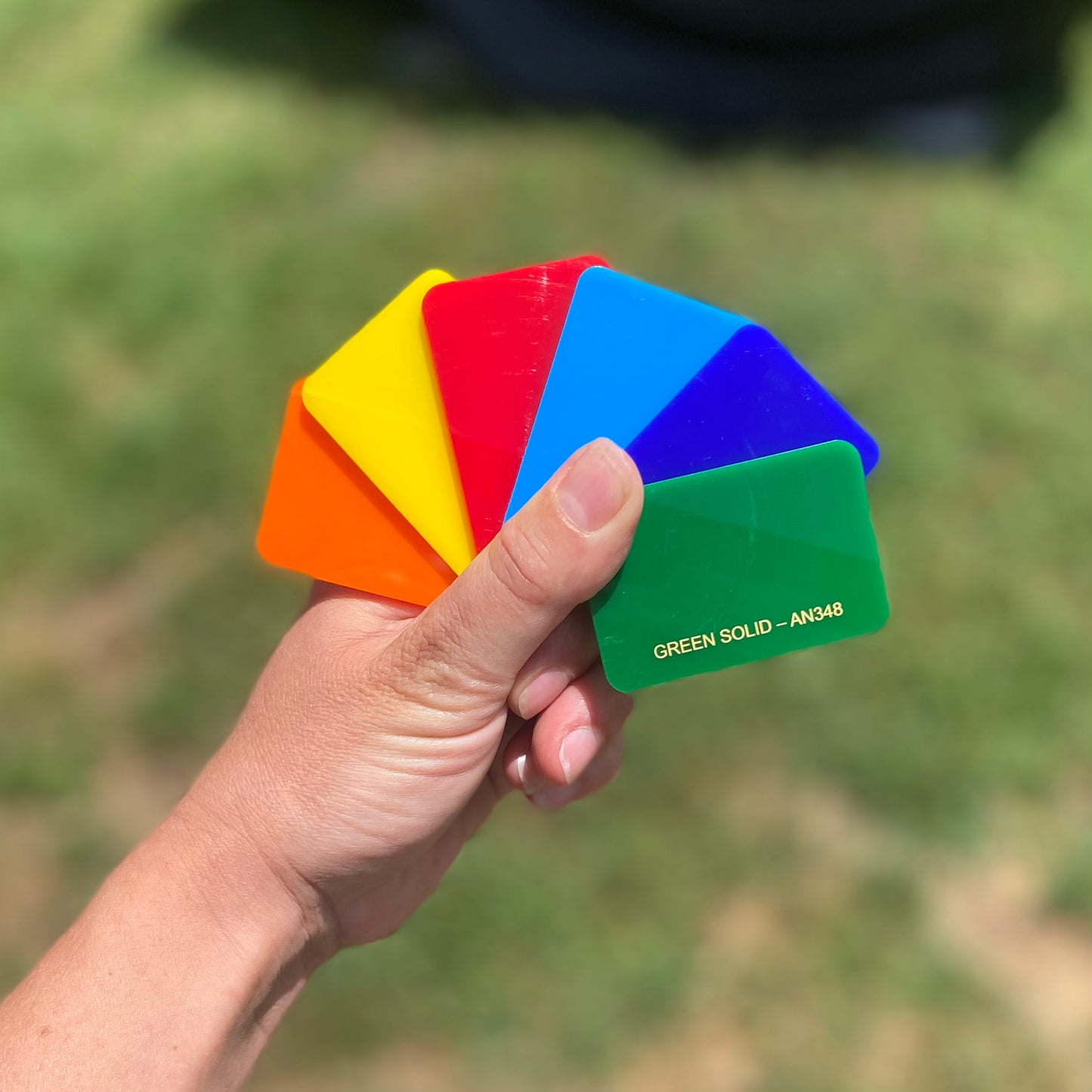 Personalised first day board in wood