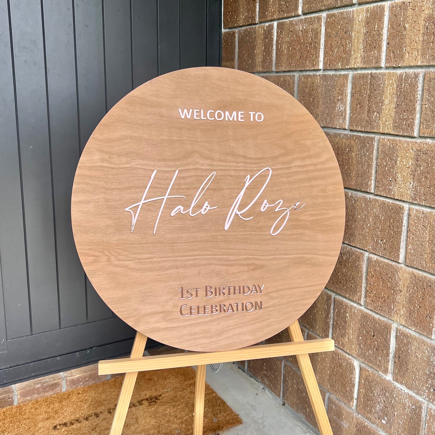 The Charlotte Birthday sign