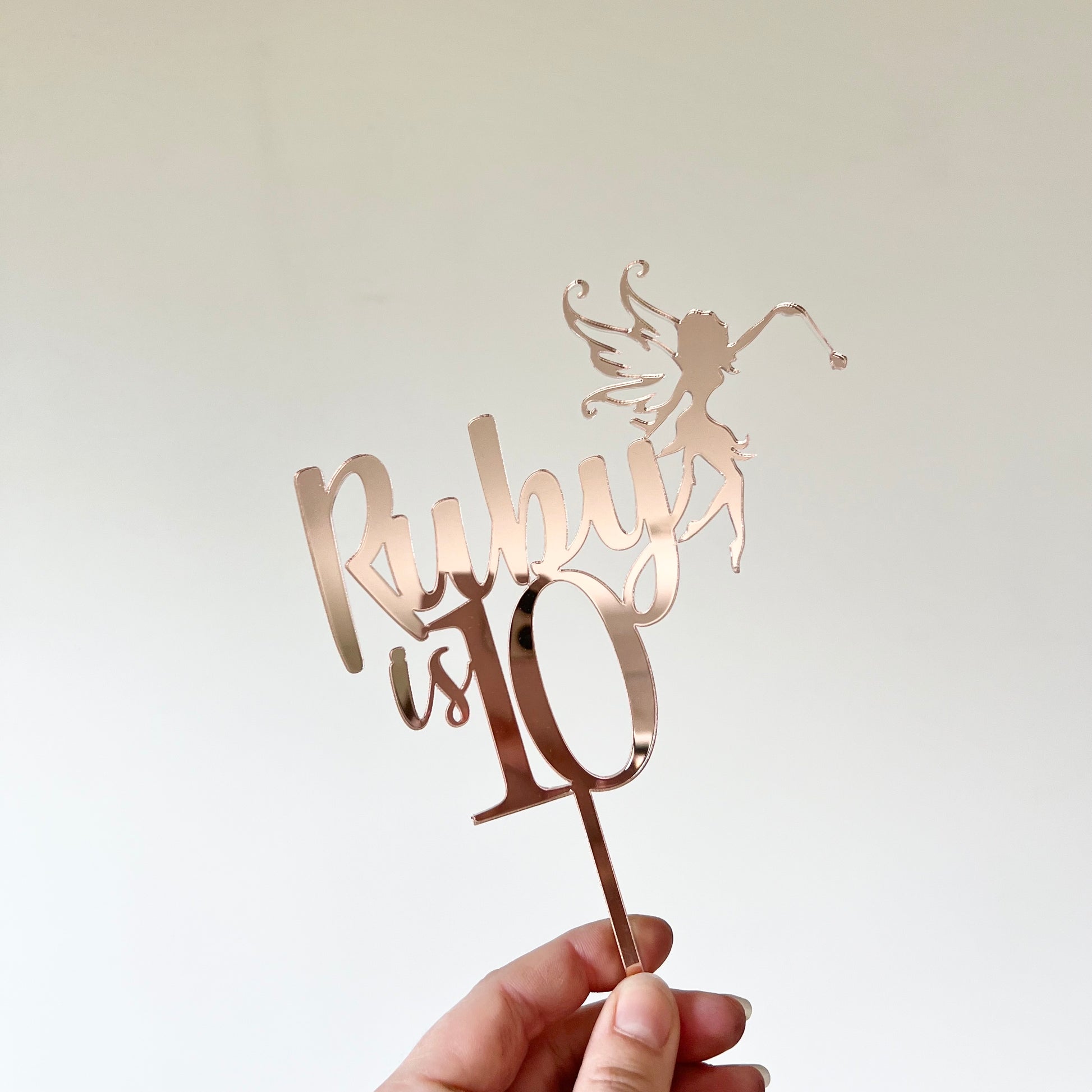 Fairy birthday topper - Hello Sunday Ltd