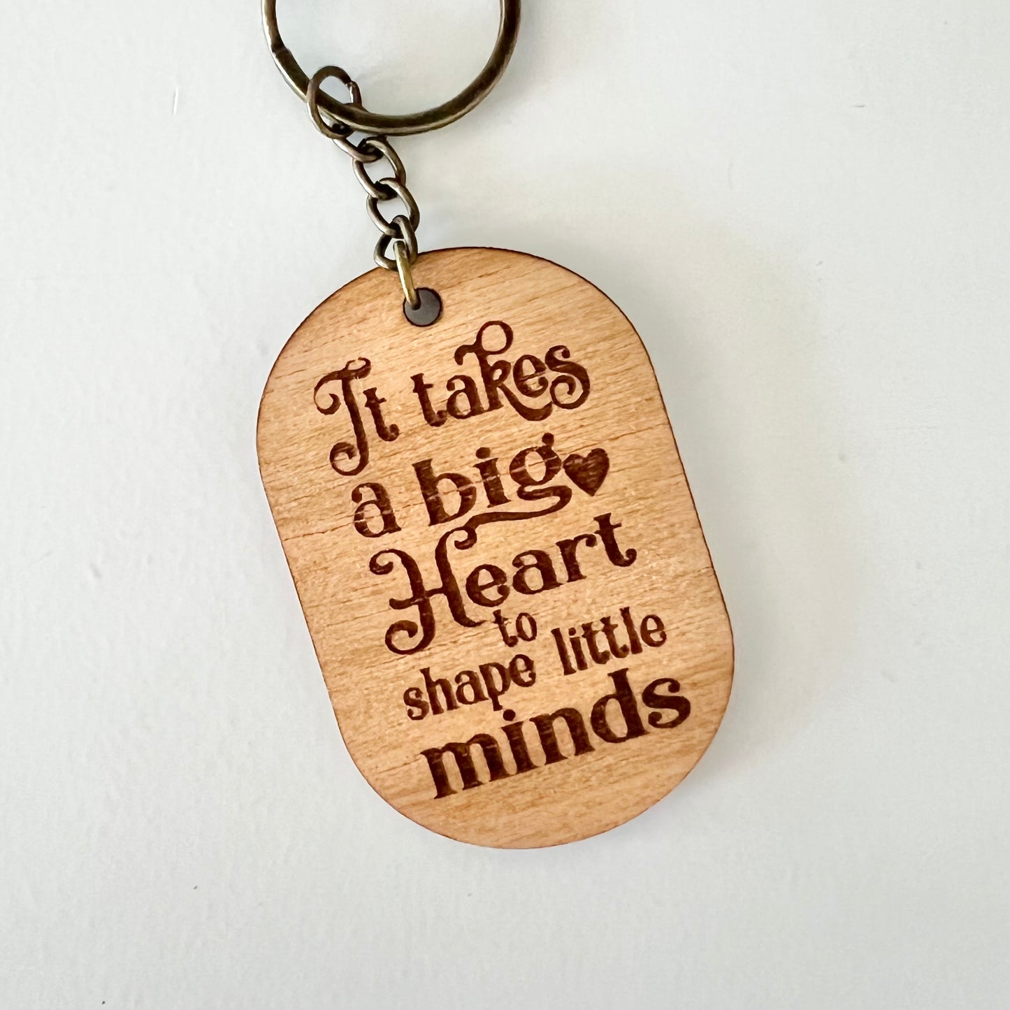 It takes a big heart to help shape little minds