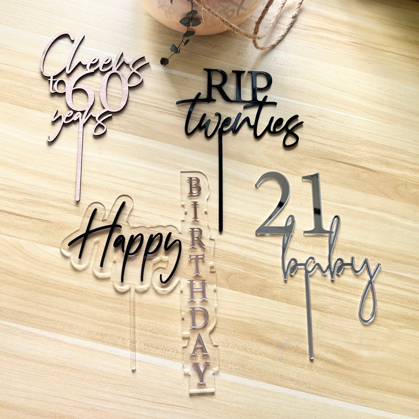Custom cake toppers