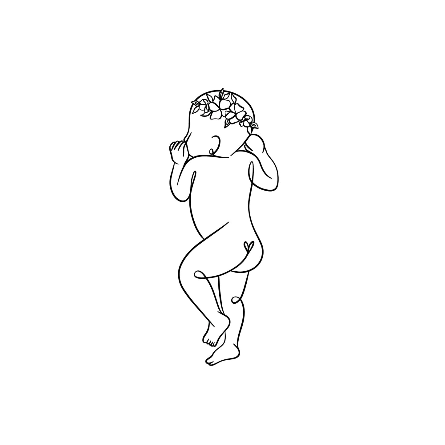 1:1 Scale Birth Plaque