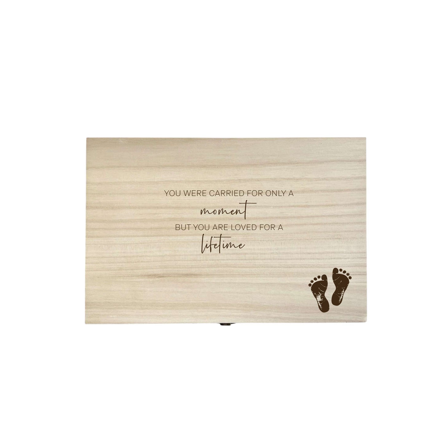 Loved for a Lifetime Memorial keepsake box