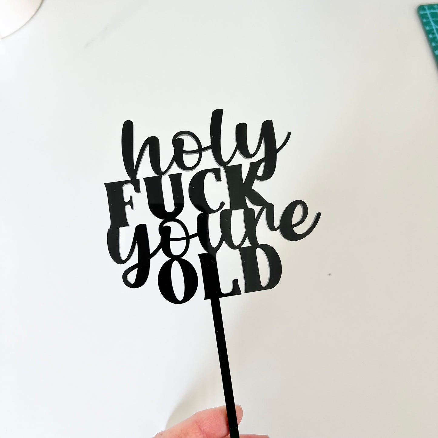 Holy F*#K you're old topper