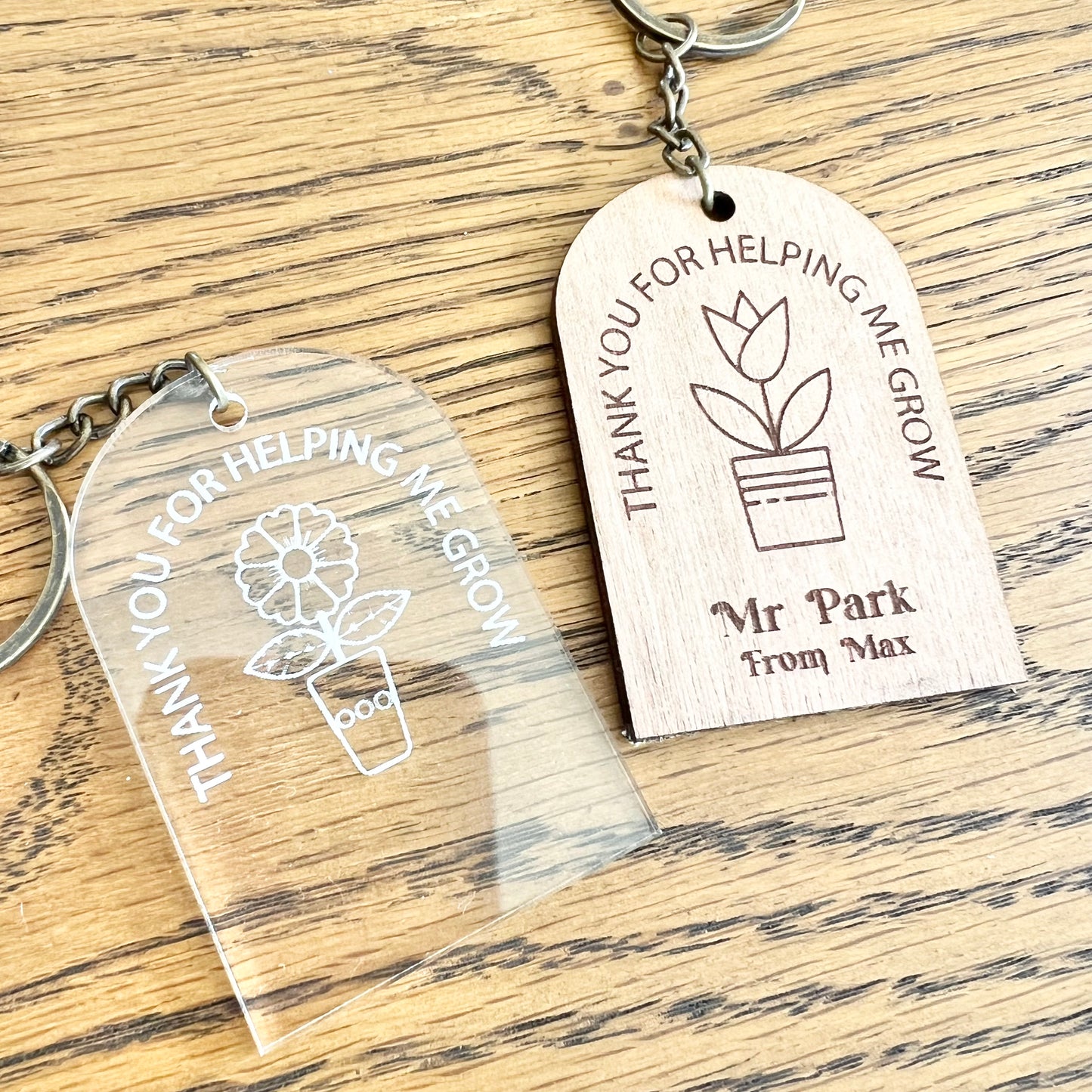 Thank you for helping me grow