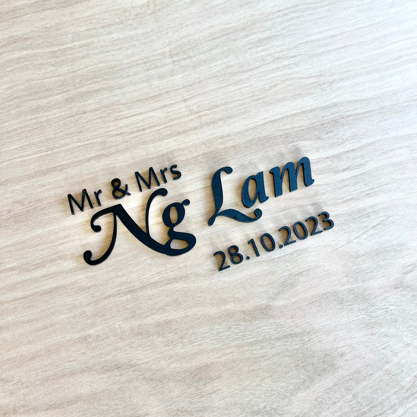 Guest Book board, text only