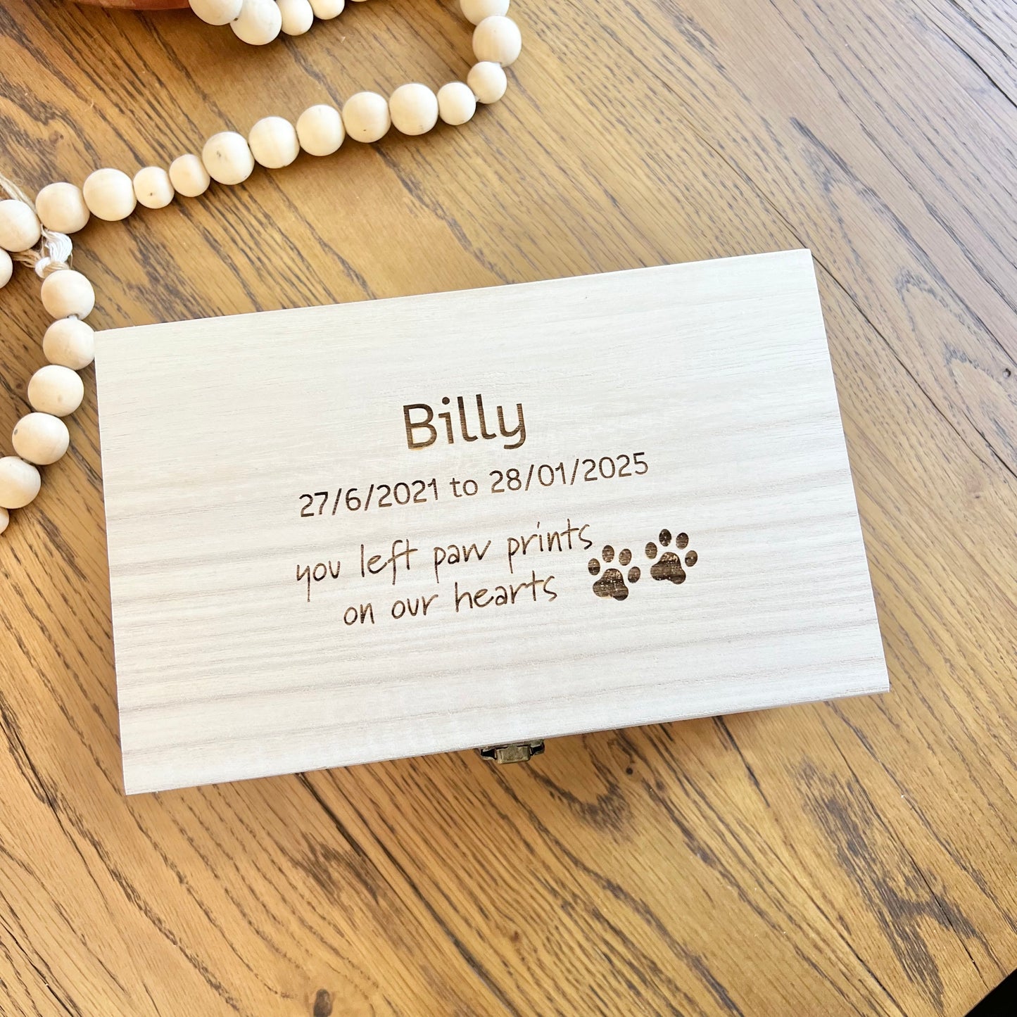 Animal Memorial Keepsake box - The Smithy