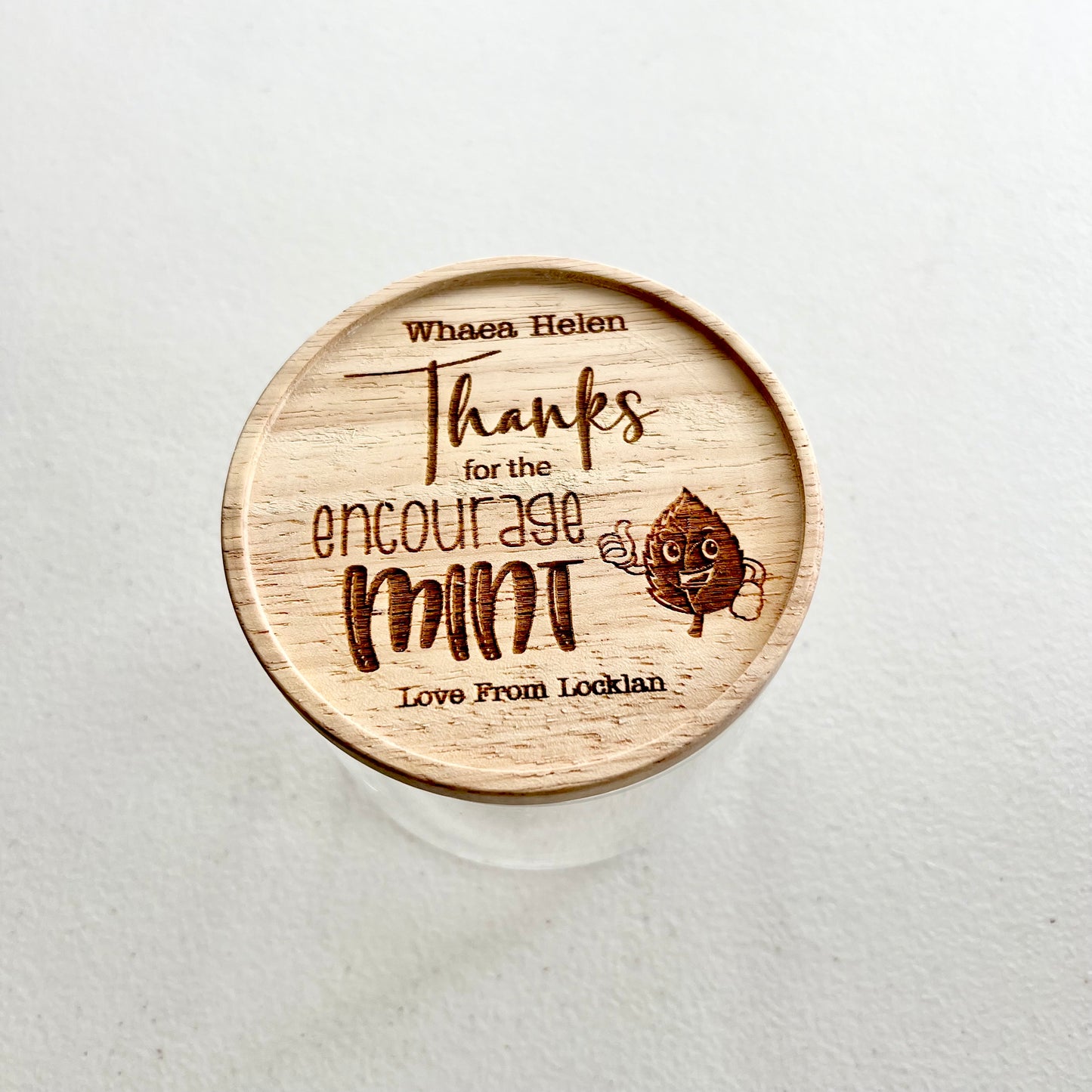 Encourage-MINT jar