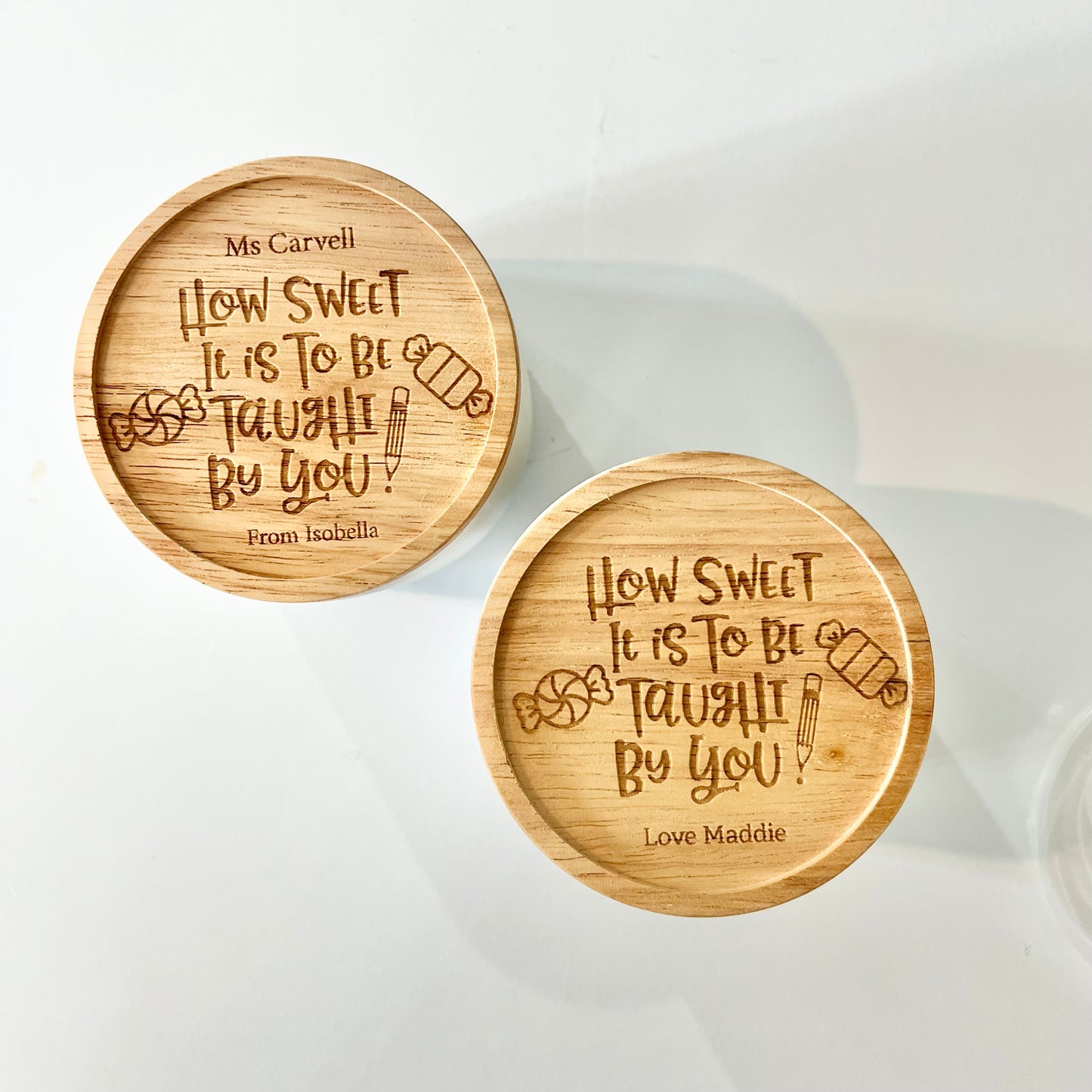 How sweet it is to be taught by you jar