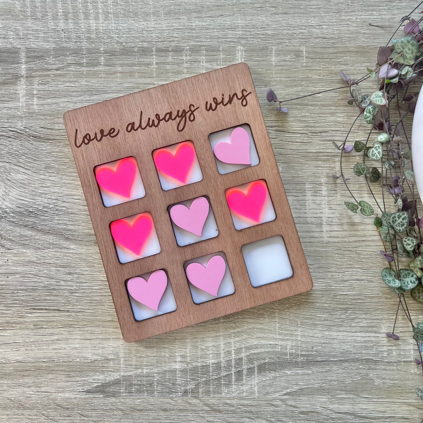 Valentine’s Day Naughts & Crosses