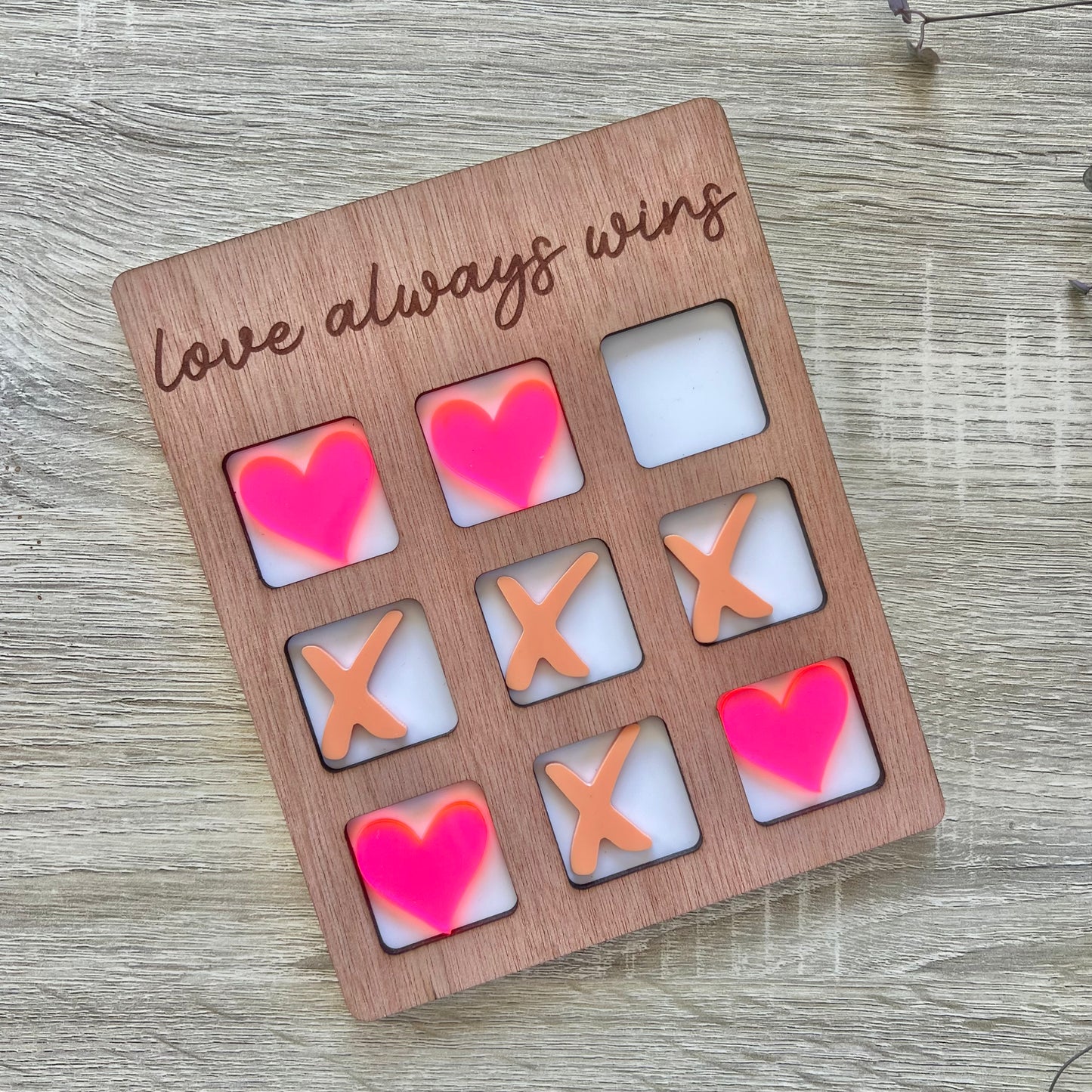 Valentine’s Day Naughts & Crosses