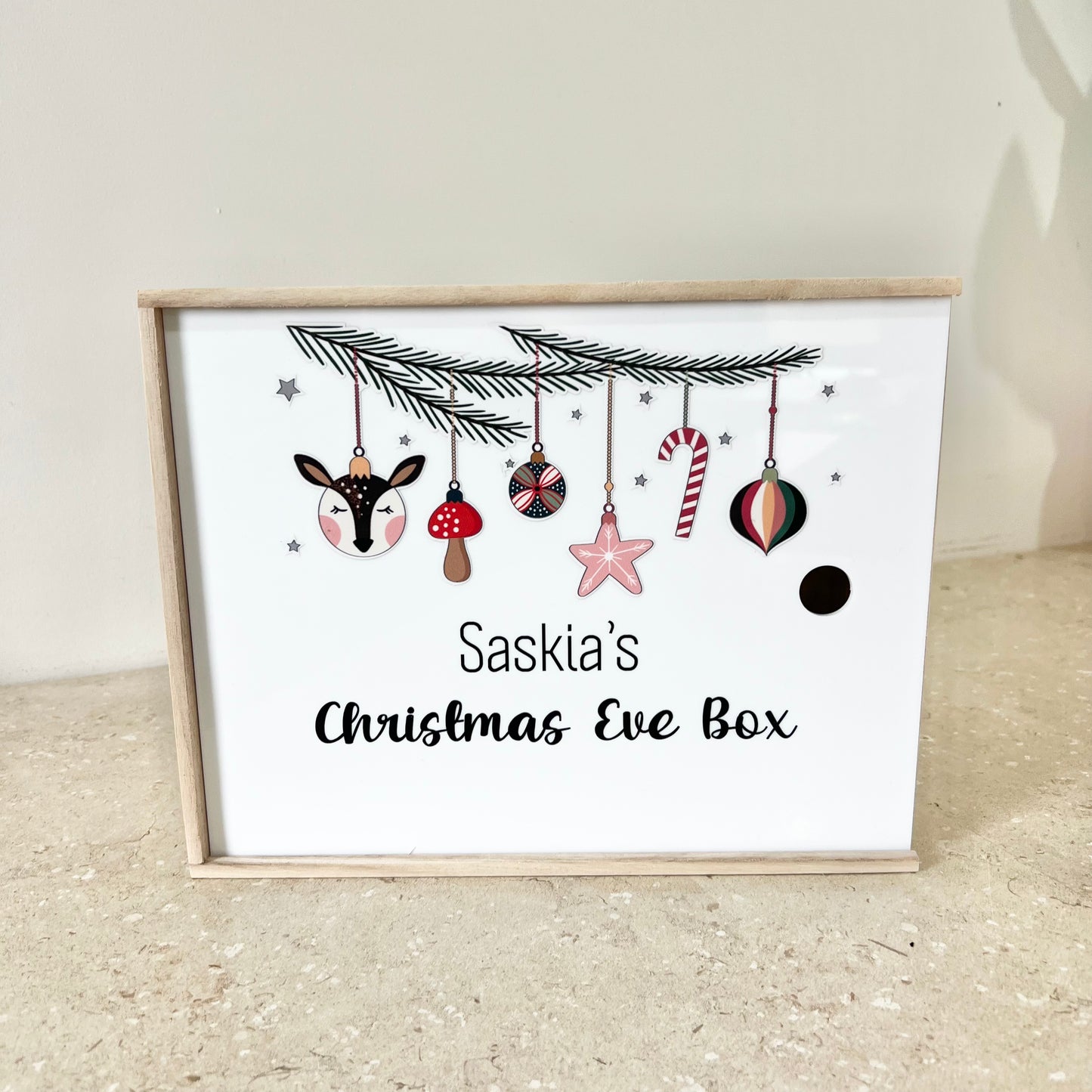 Decorations Printed Christmas Eve Box