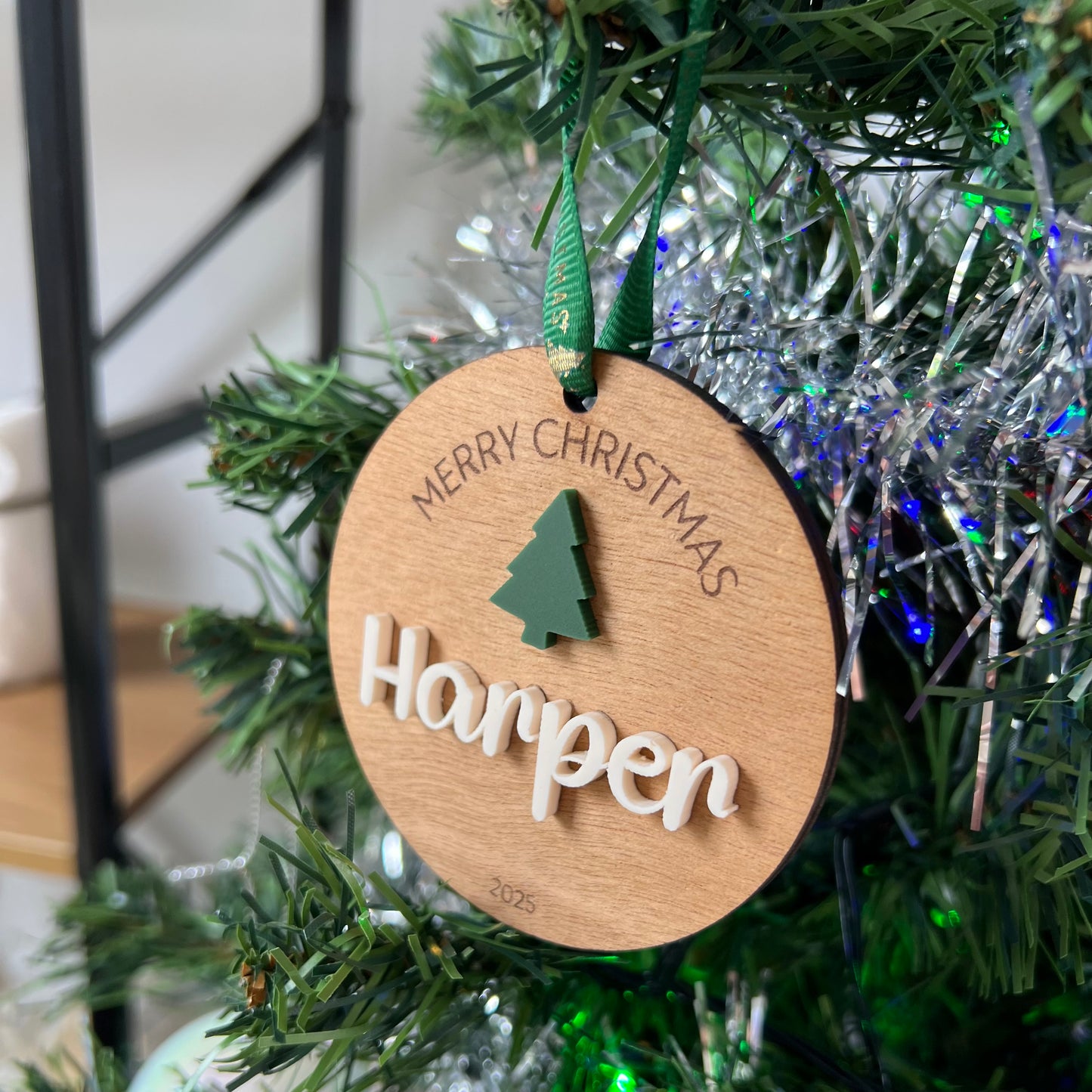 Round Name decoration