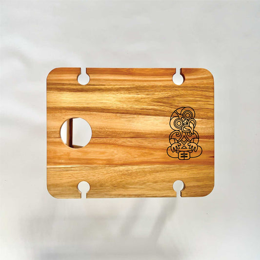 Tiki Wine & Cheese Picnic Table