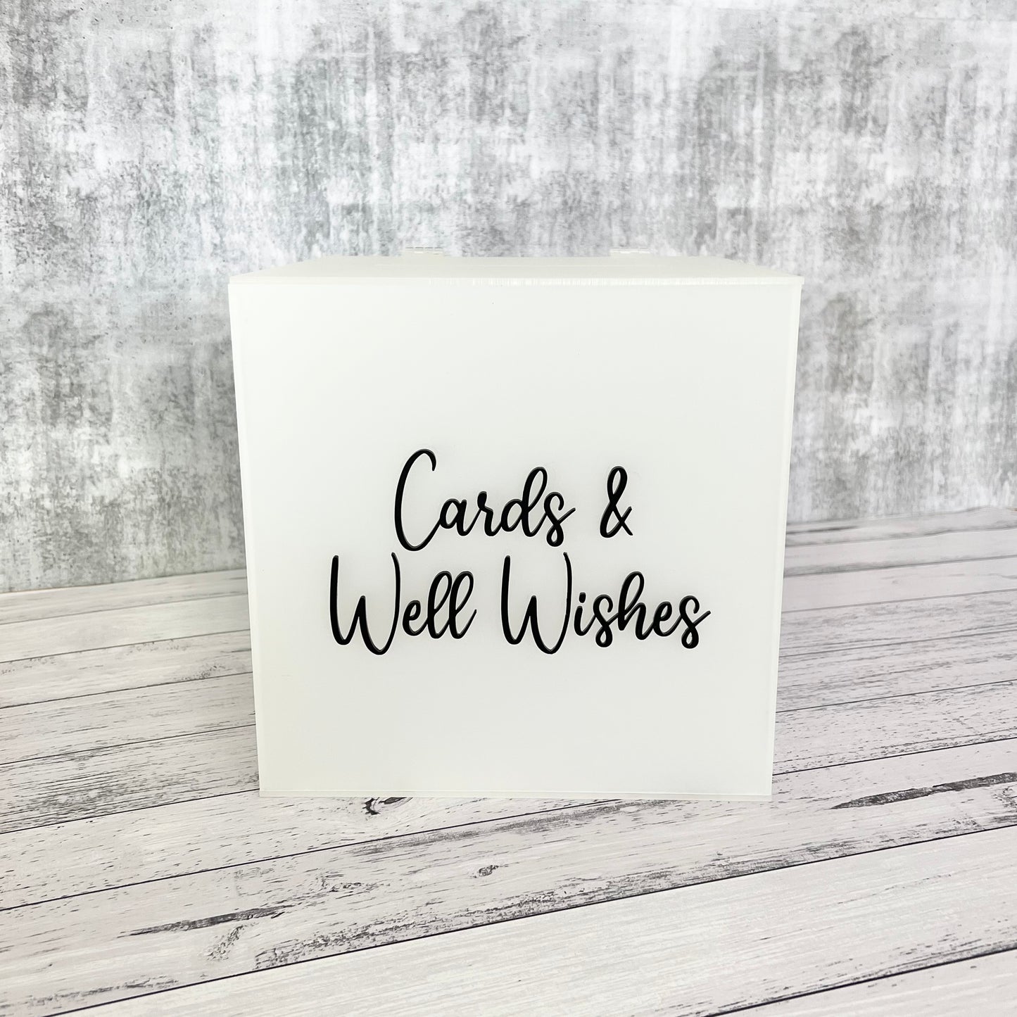 Cards & Well Wishes box