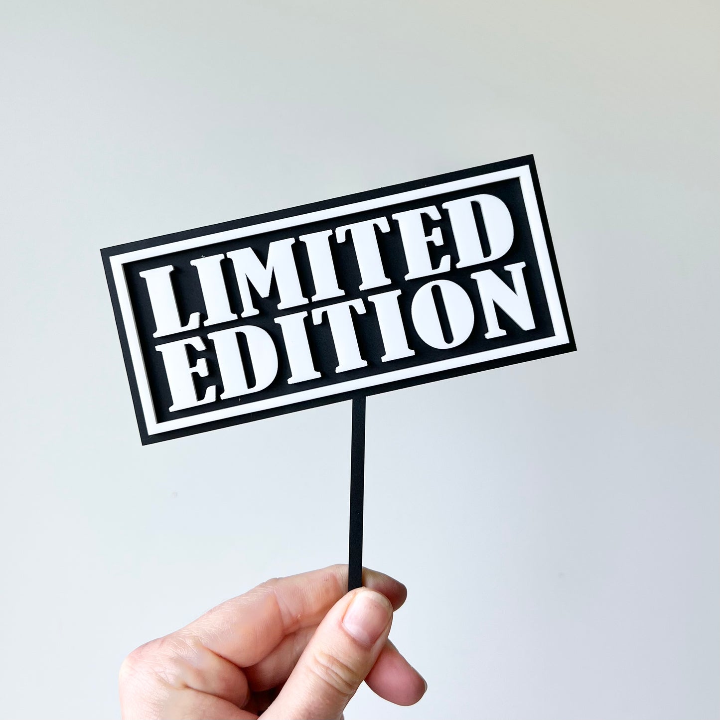 Limited Edition topper