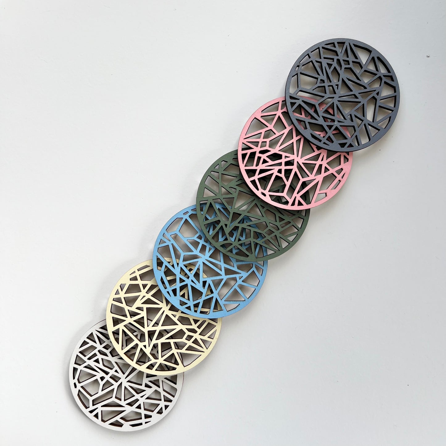 Colour coasters LIMITED STOCK