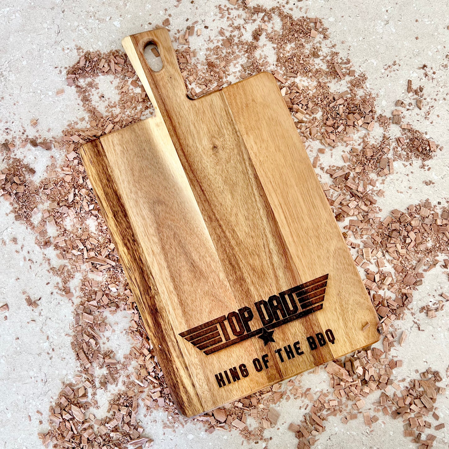 The Grillfather Stamp Board