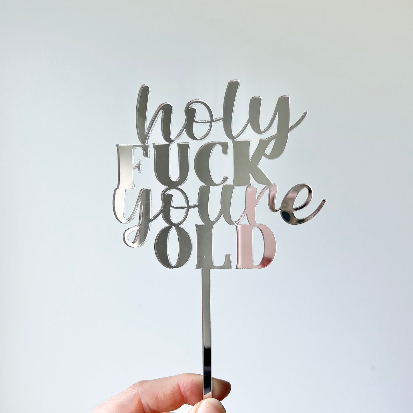 Holy F*#K you're old topper