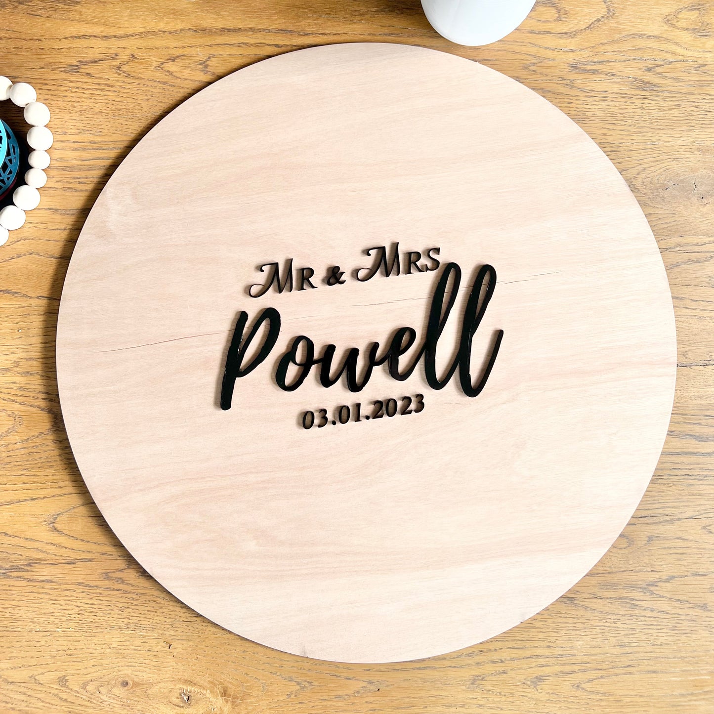 Guest Book board, text only