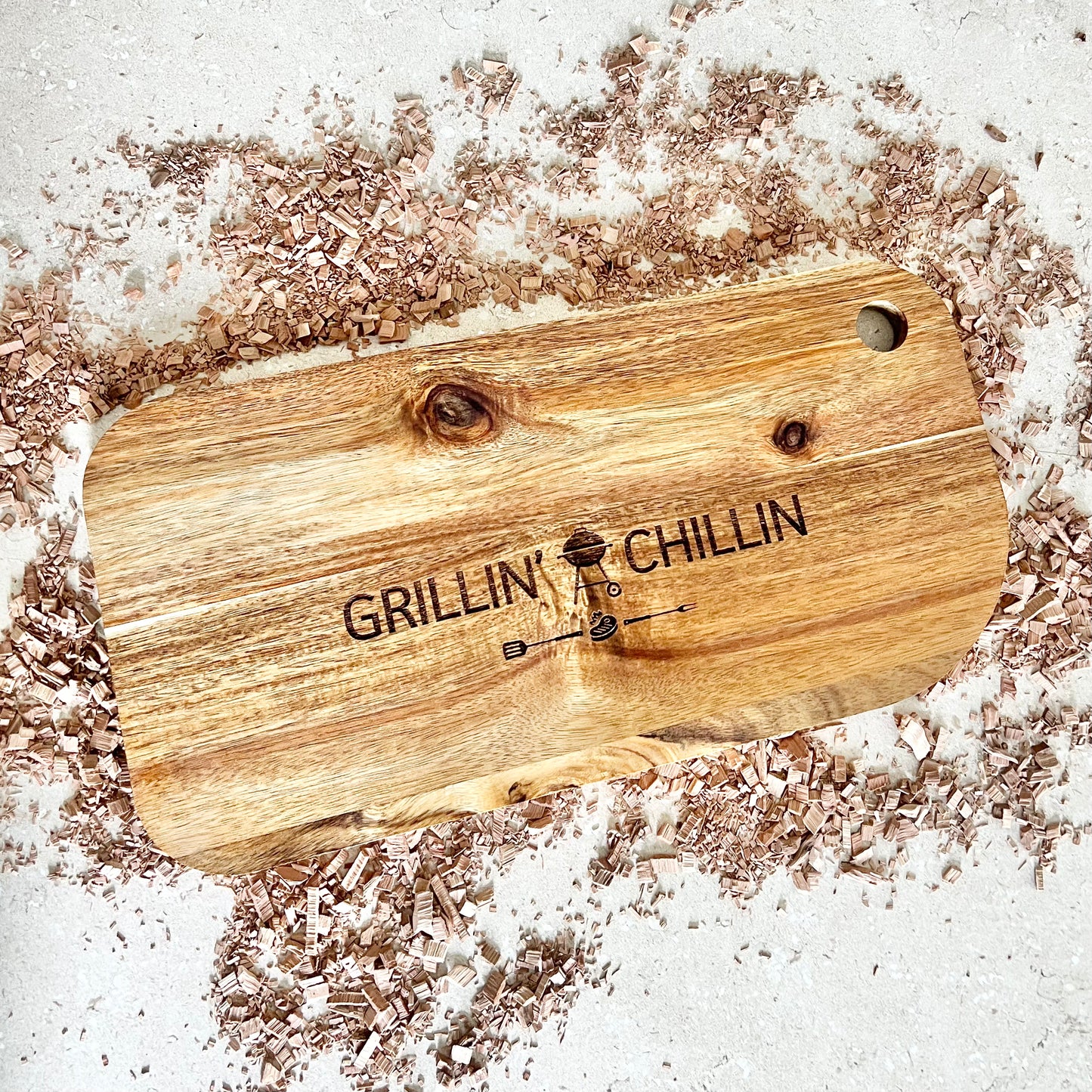 The Grillfather Stamp Board