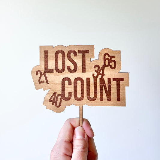 Lost Count topper