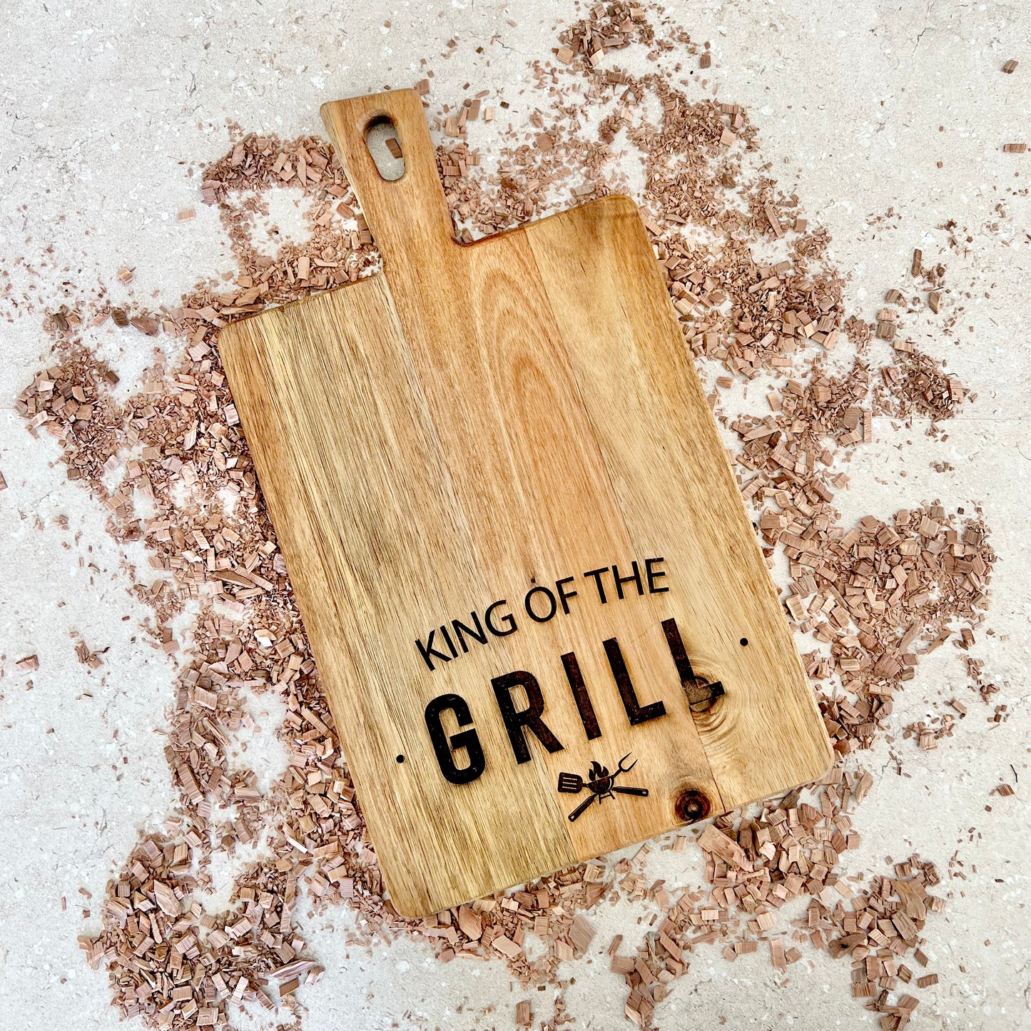 The Grillfather Stamp Board
