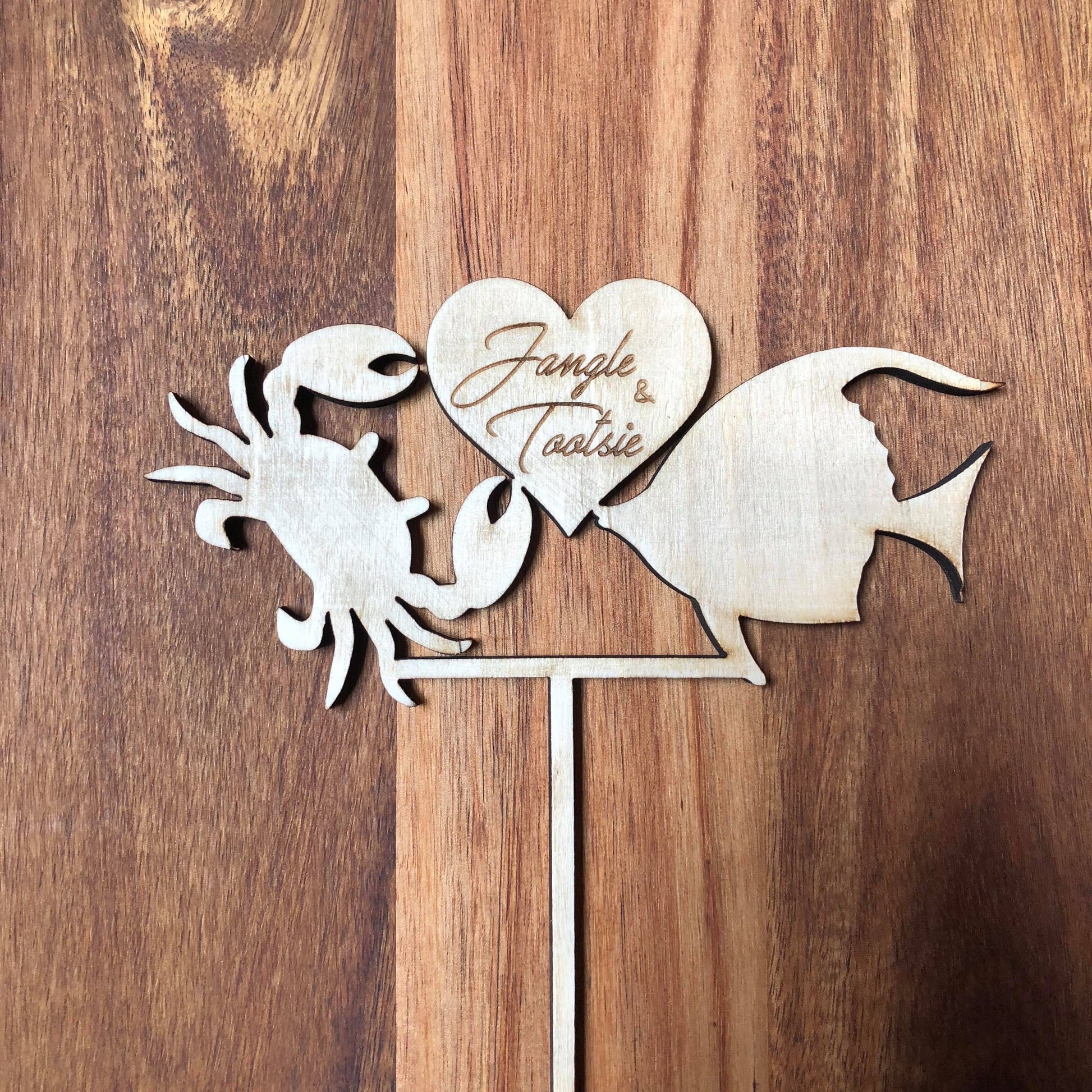 YES we make custom cake toppers - Younique Collective