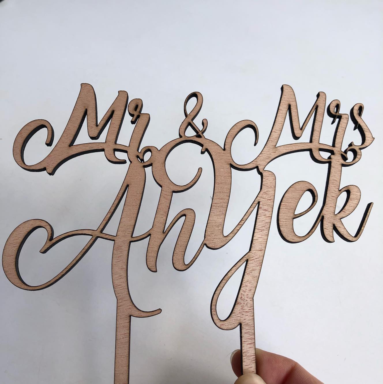 YES we make custom cake toppers - Younique Collective
