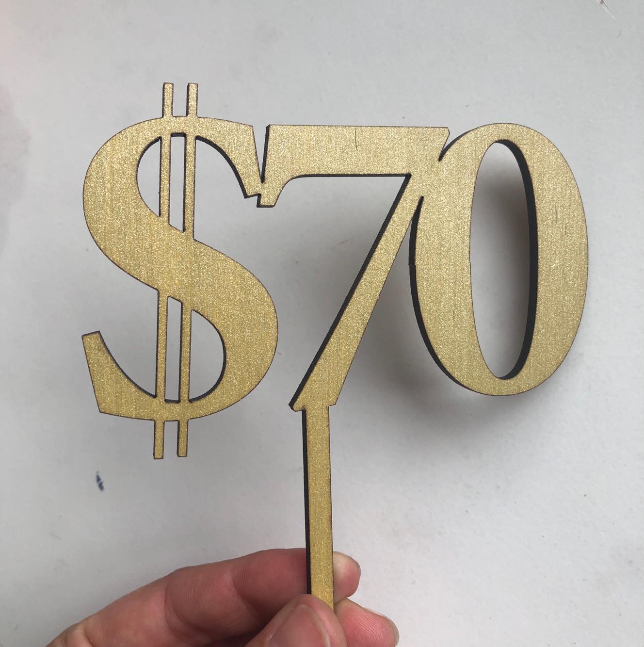 YES we make custom cake toppers - Younique Collective