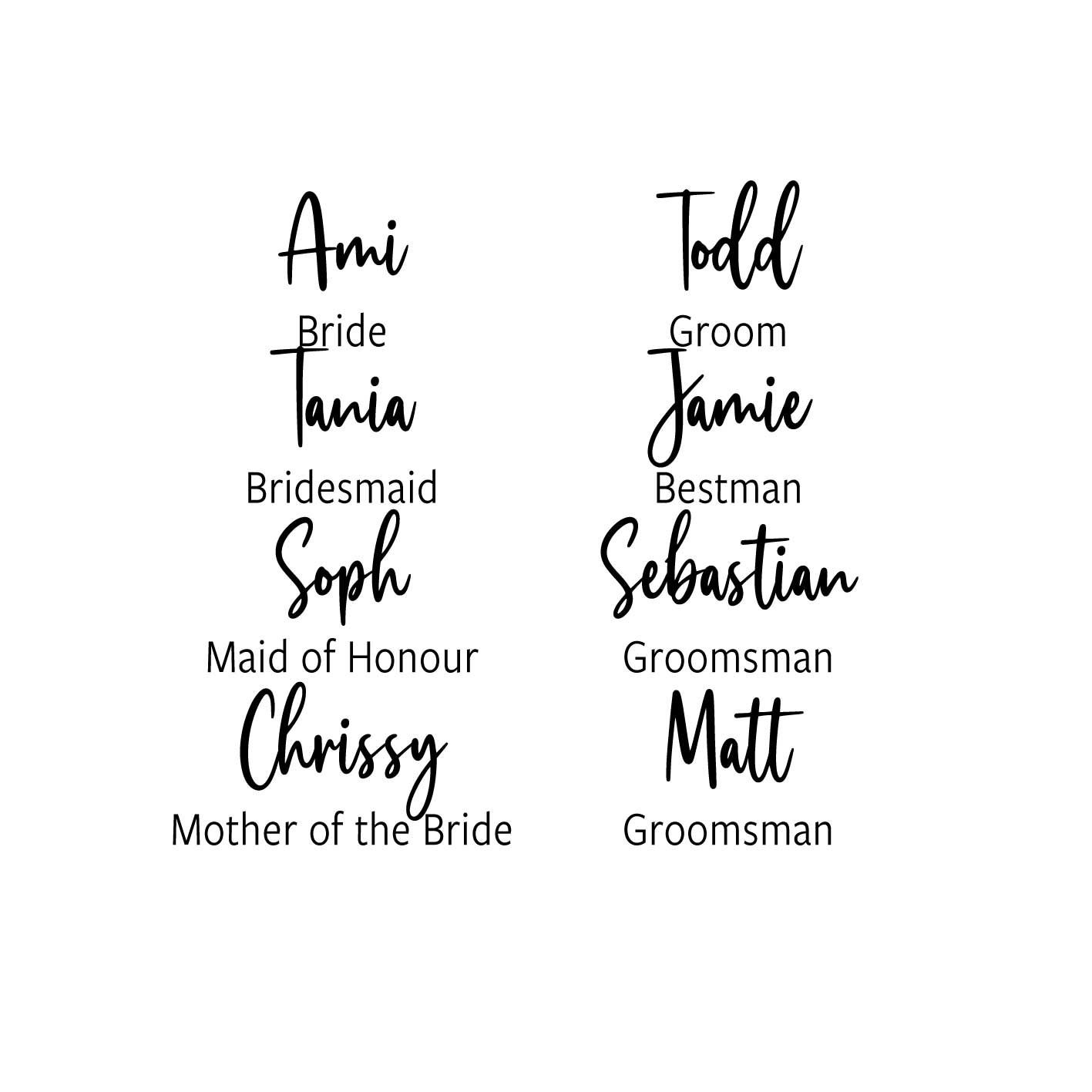 SECONDS - Bridal Coat Hangers