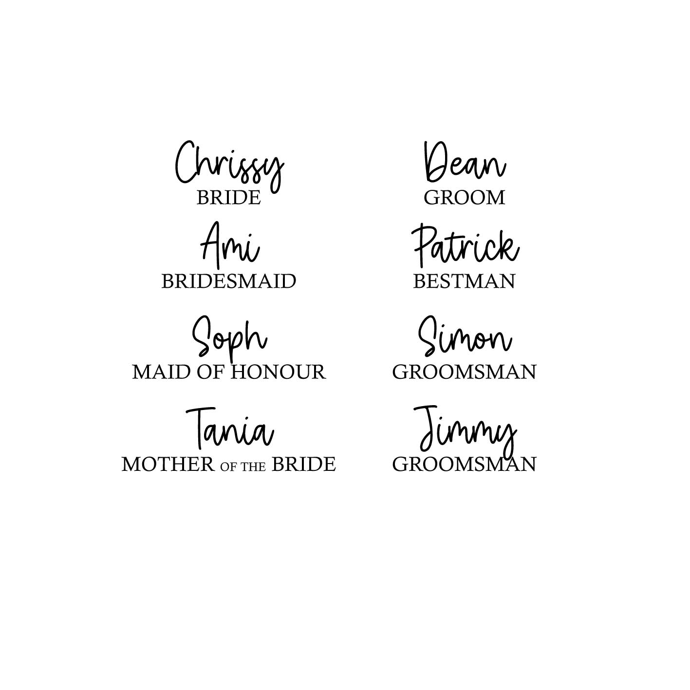 SECONDS - Bridal Coat Hangers