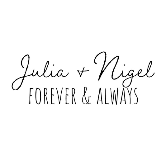 Forever & Always board