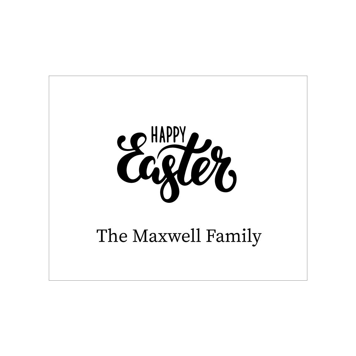 Happy Easter Family Easter Box