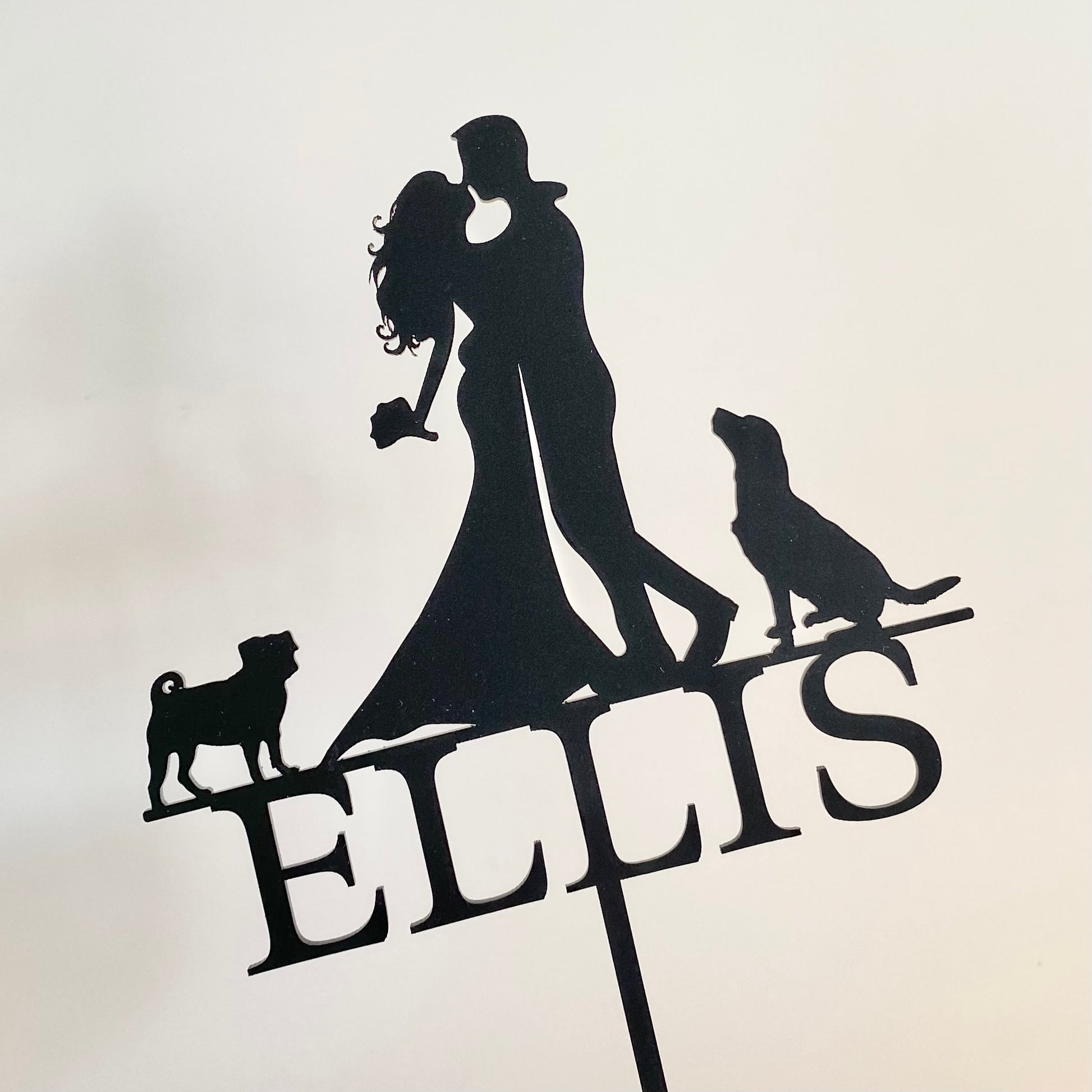 YES we make custom cake toppers - Younique Collective