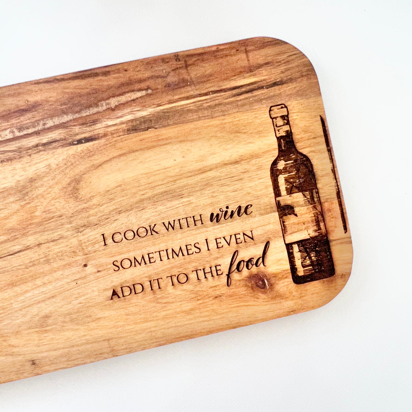 I cook with wine