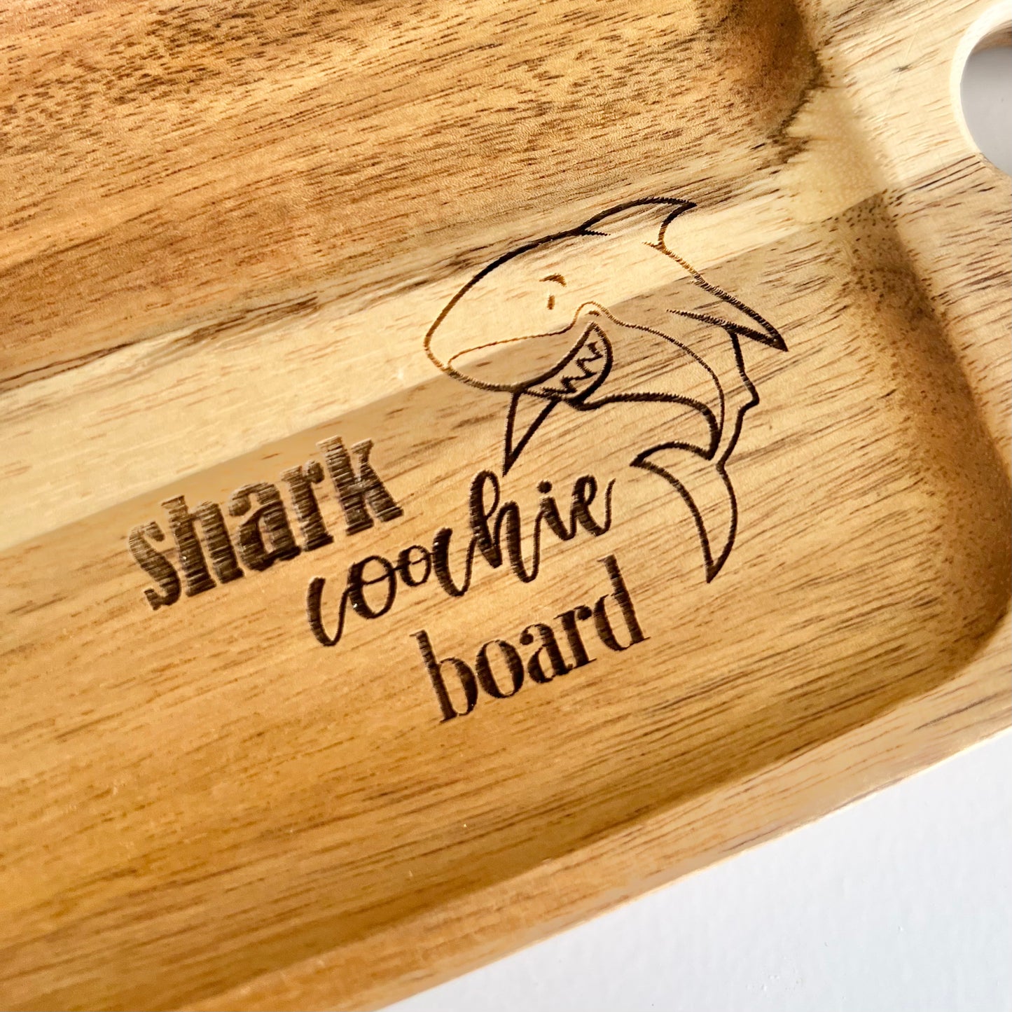 Personalised “shark coochie” board