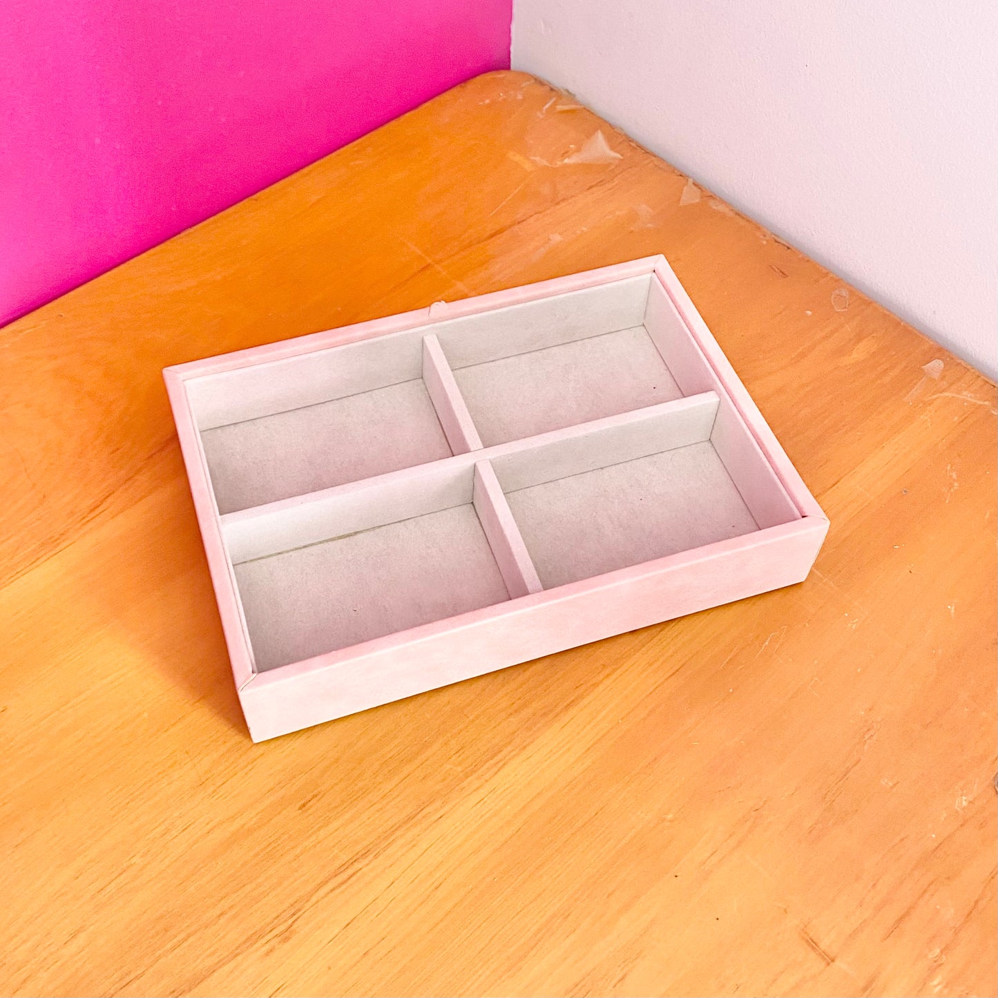 Jewellery box with engraved name