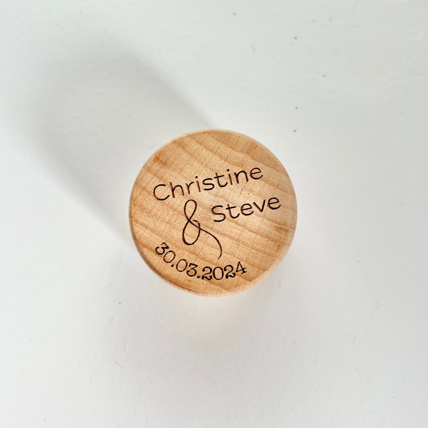 Couples ring box - Names