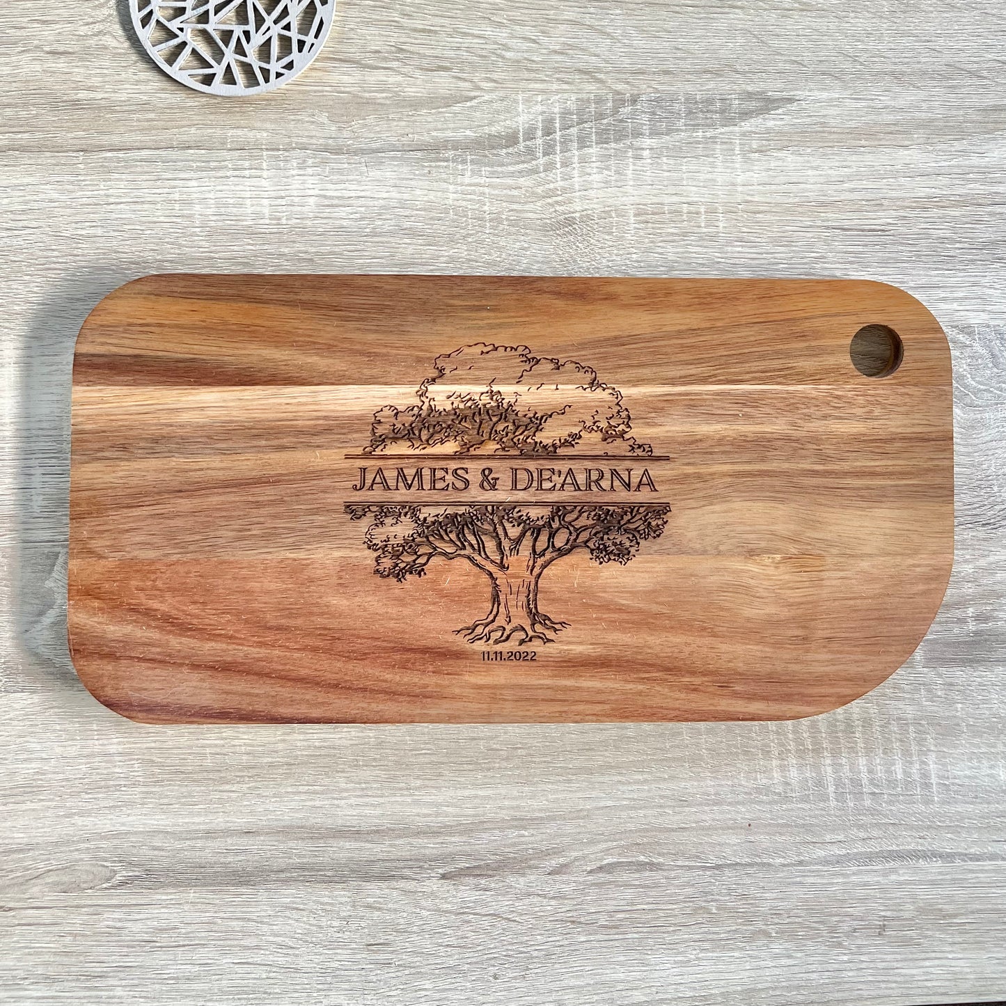 First names tree board