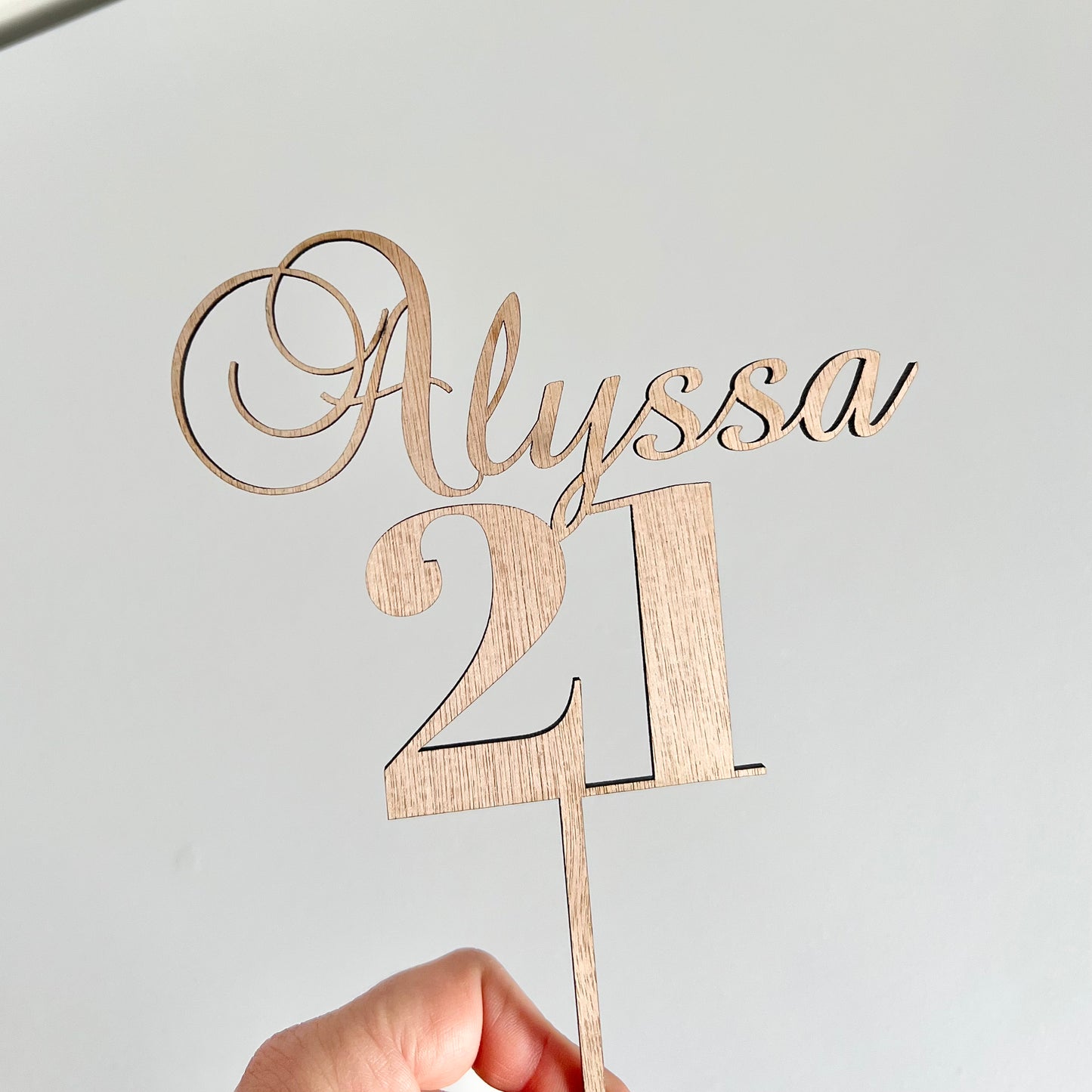 21 name topper