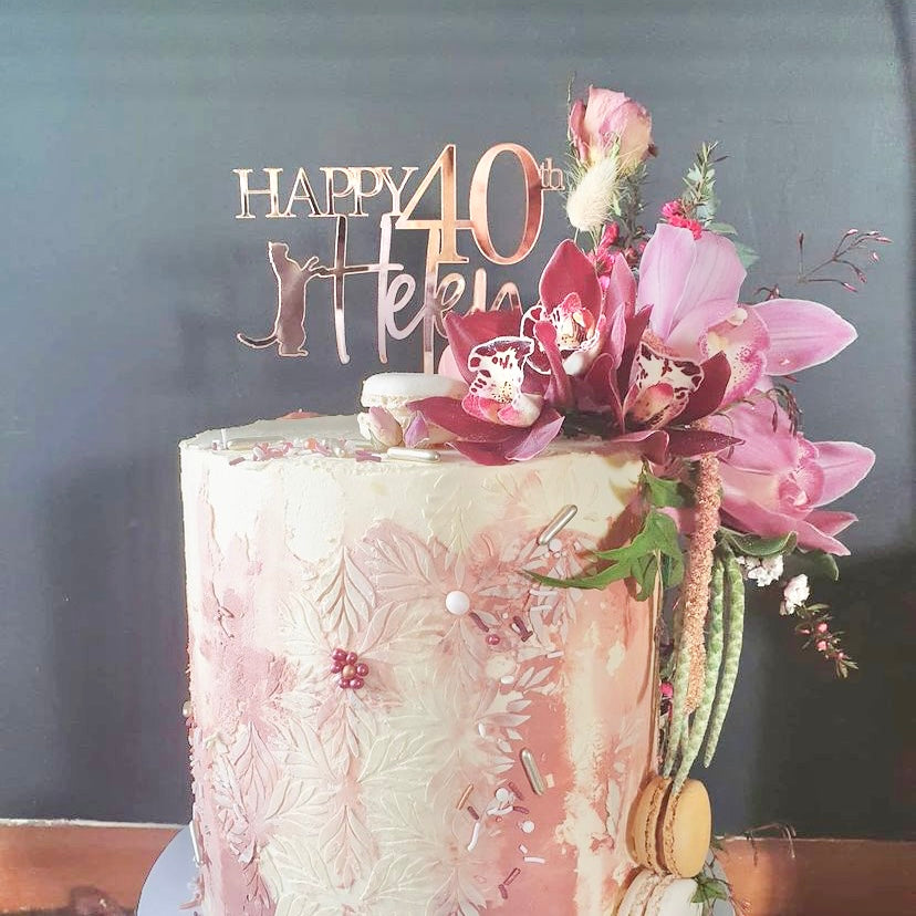 Custom cake toppers - Younique Collective