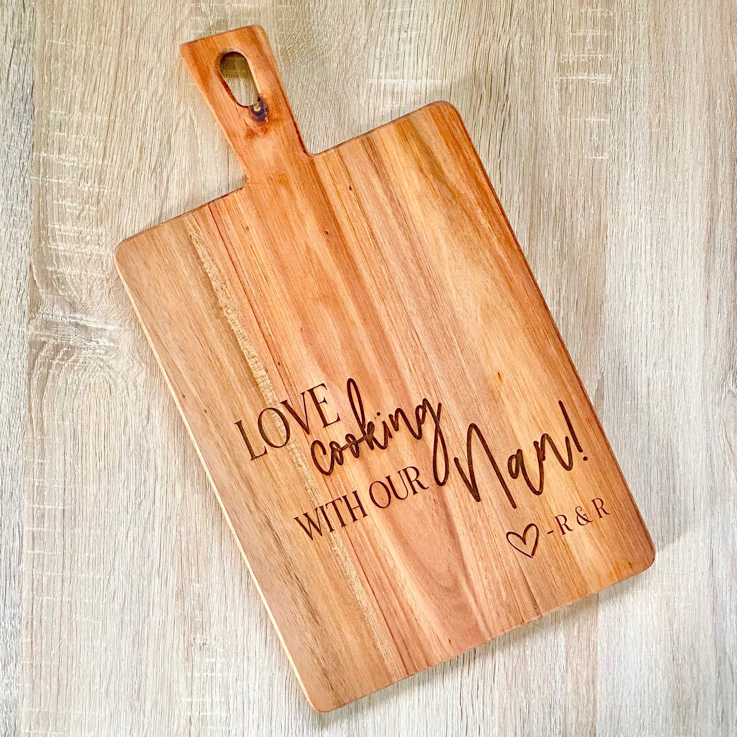 Customised, personalised boards - Younique Collective