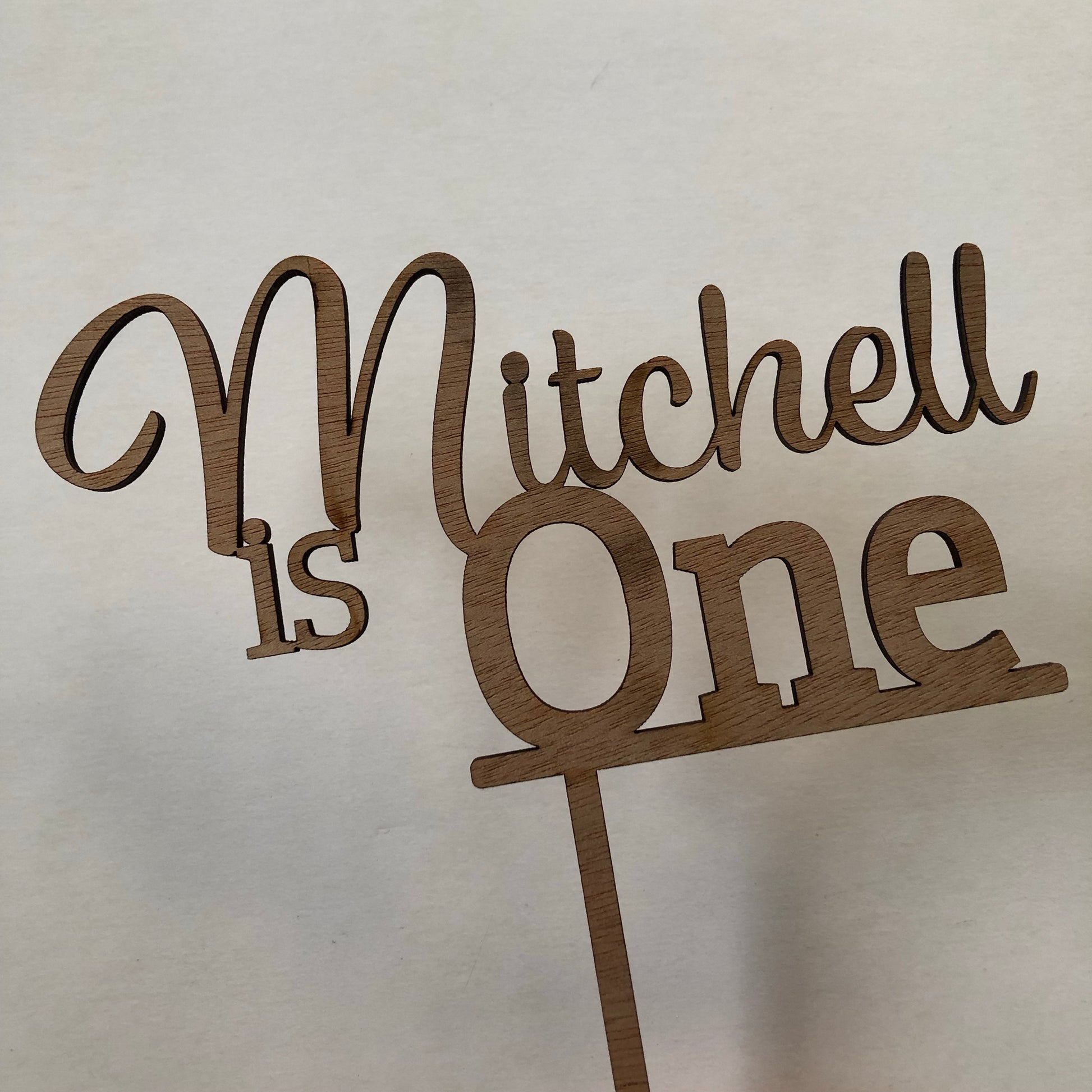 Custom cake toppers - Younique Collective