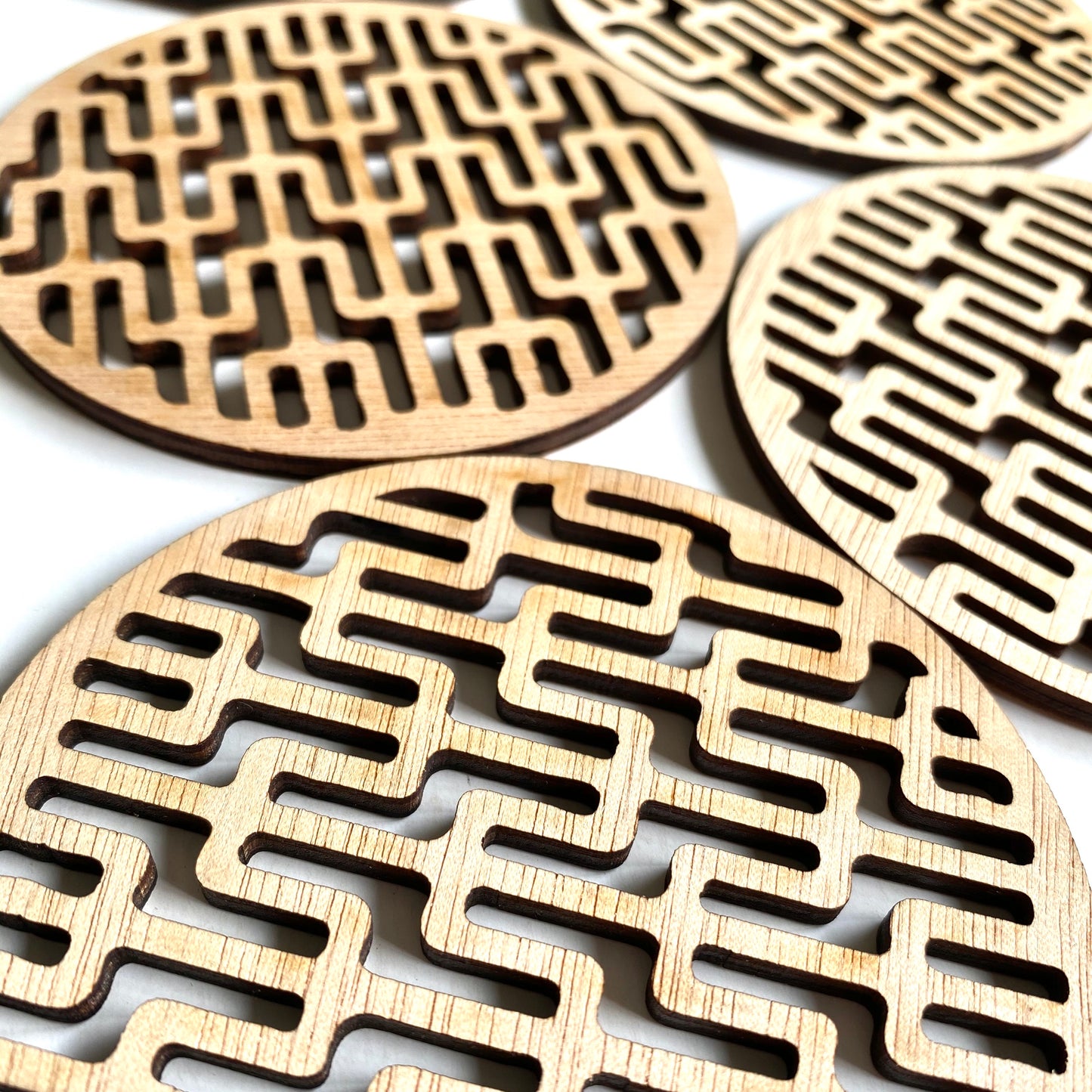 Geometric coasters - cactus - Younique Collective